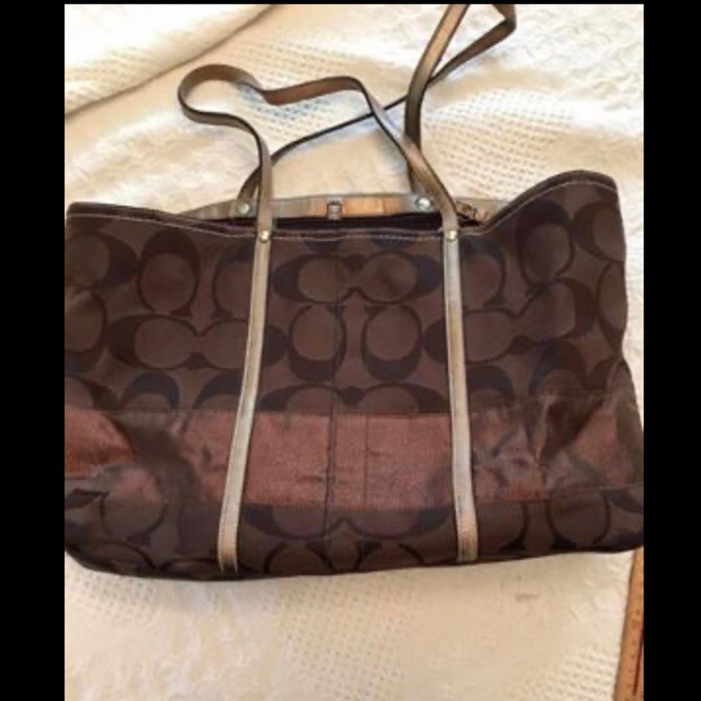 Brown Coach Bag
